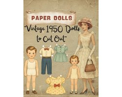 Aged Vintage Paper Dolls Collection by Cozy Claudia Studio- Vintage Paper Dolls