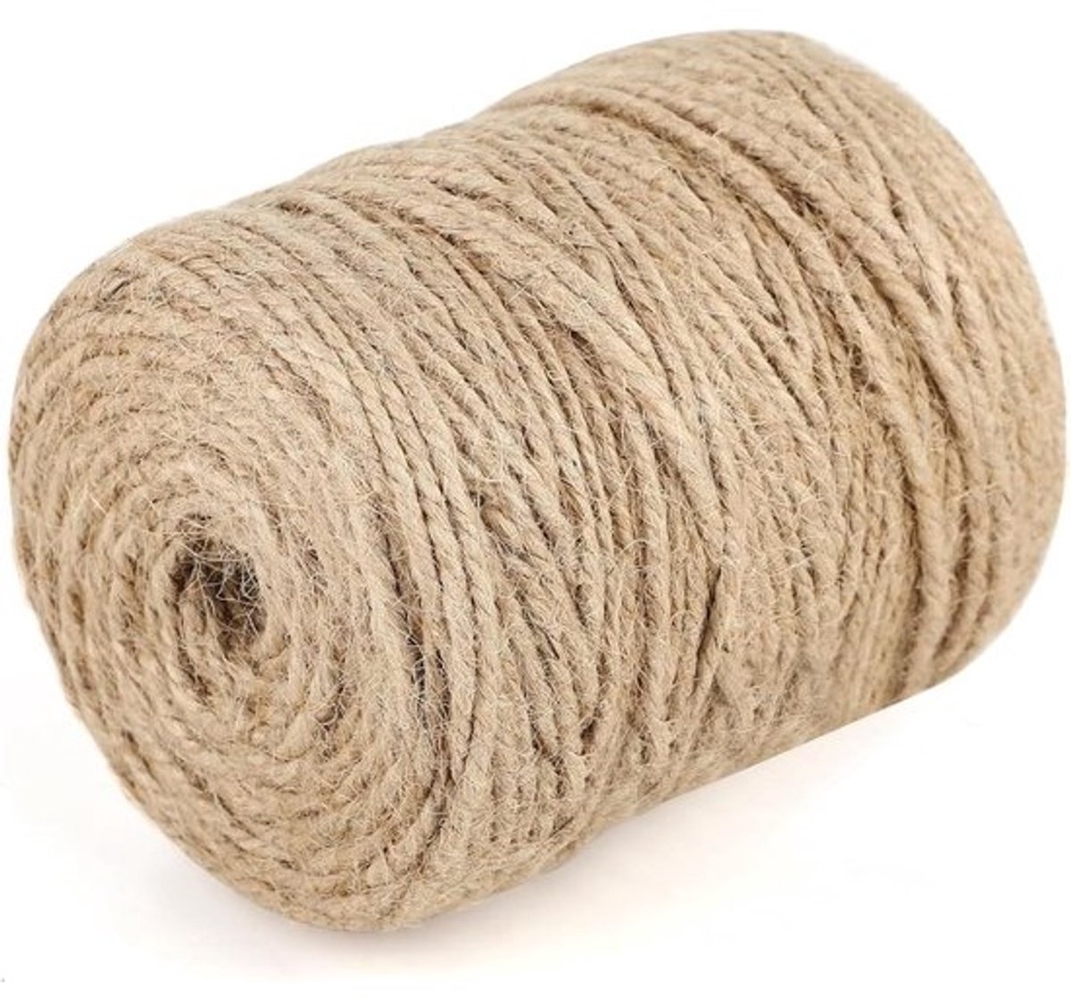 Natuurlijke Sisal Touw van 95m - 4mm Jute Koord voor Tuin, Katten, Klussen en Decoratie