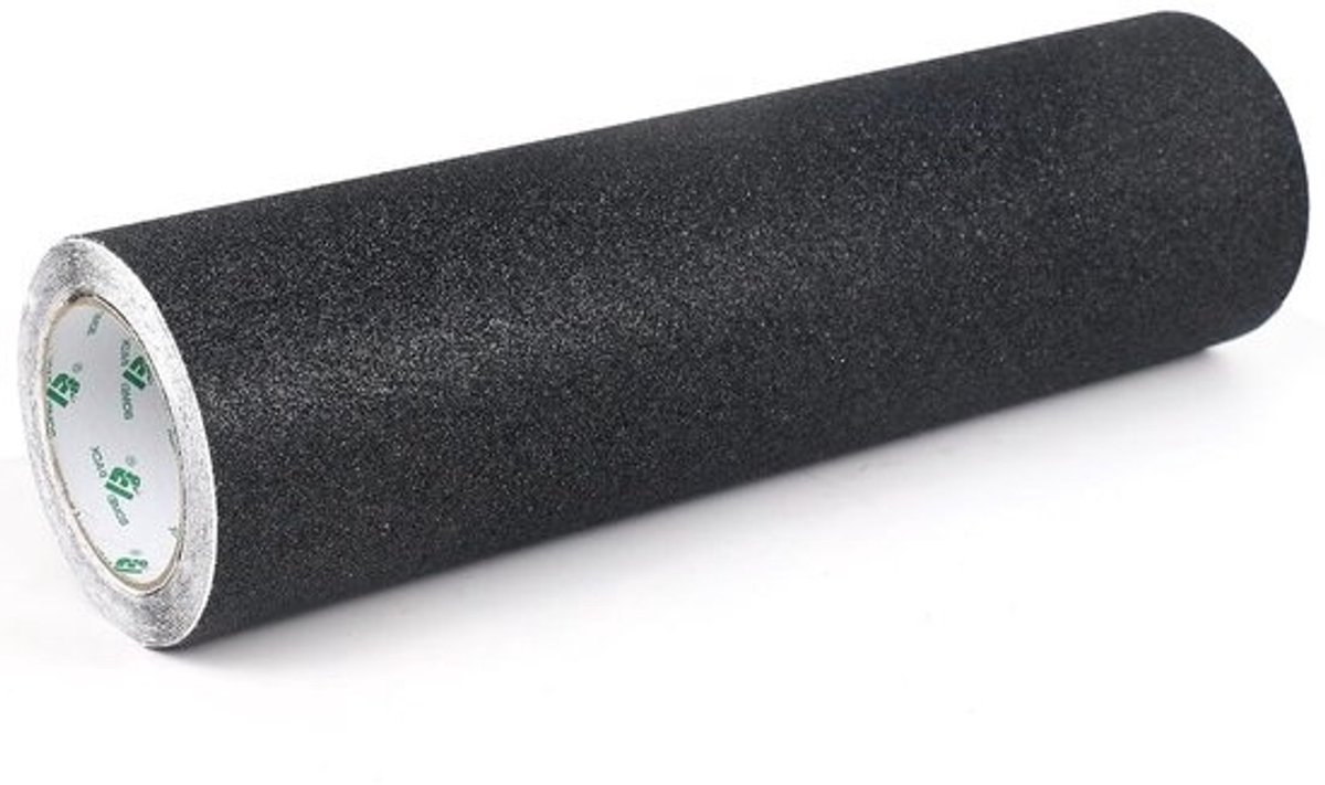 Grip Tape voor Trappen en Skateboards - 400 mm x 5 m, Zwart, Antislip, Binnen en Buiten