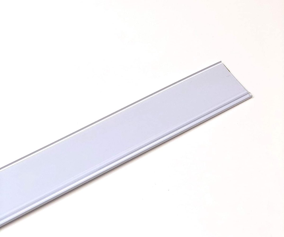 Prijskaarten, prijskaartjes, 1 m, voor 39 mm, wit, 50 stuks