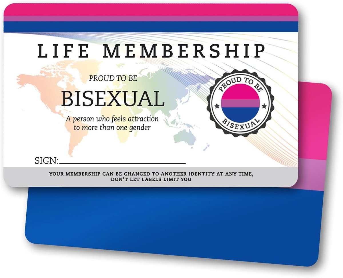 Trots Kaart, LGBTI Accessoires, Lidmaatschapskaart, Inclusief Geschenk, PVC