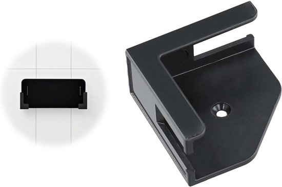 Wandhouder - Universele wandhouder voor smartphones, tablets, eReader - Compatibel met iPad 1-4, Air, Mini, Pro, Samsung Galaxy Tab/Note, Google Nexus, Microsoft Surface - Zwart — afbeelding 2