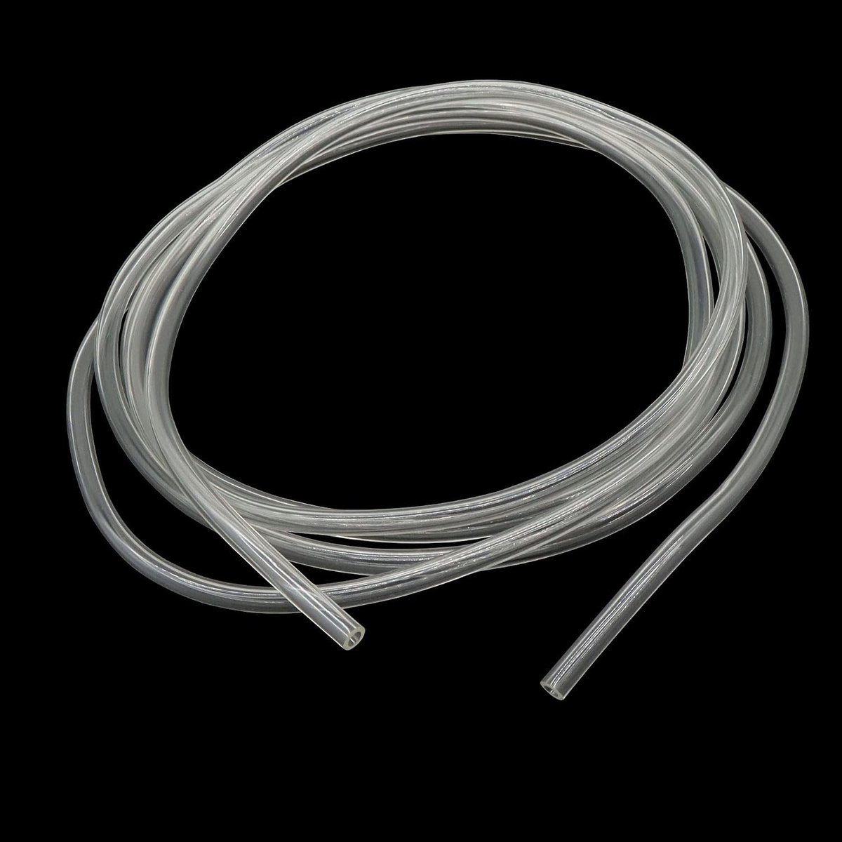 Kunststof flexibele buis, 6 mm binnendiameter x 8 mm buitendiameter 1,5 m lengte voedingskwaliteit PVC heldere vinyl buisslang voor het overbrengen van water en lucht