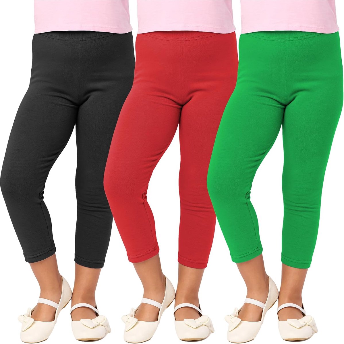 Style Meisjes 3/4 Legging van Katoen MS10-226