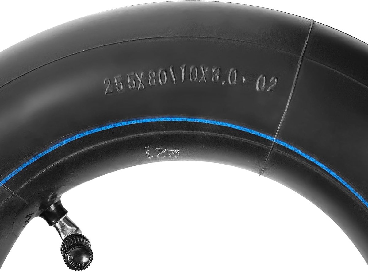 255 x 80-10 x 3 (80/65-6) binnenbandloze banden van dubbele dikte voor Kukirin G2 Max, Kukirin G3 Pro, Kugoo M4/M4 pro/Kaabo Wolf Warrior, elektrische scooter, offroad-reservewielen