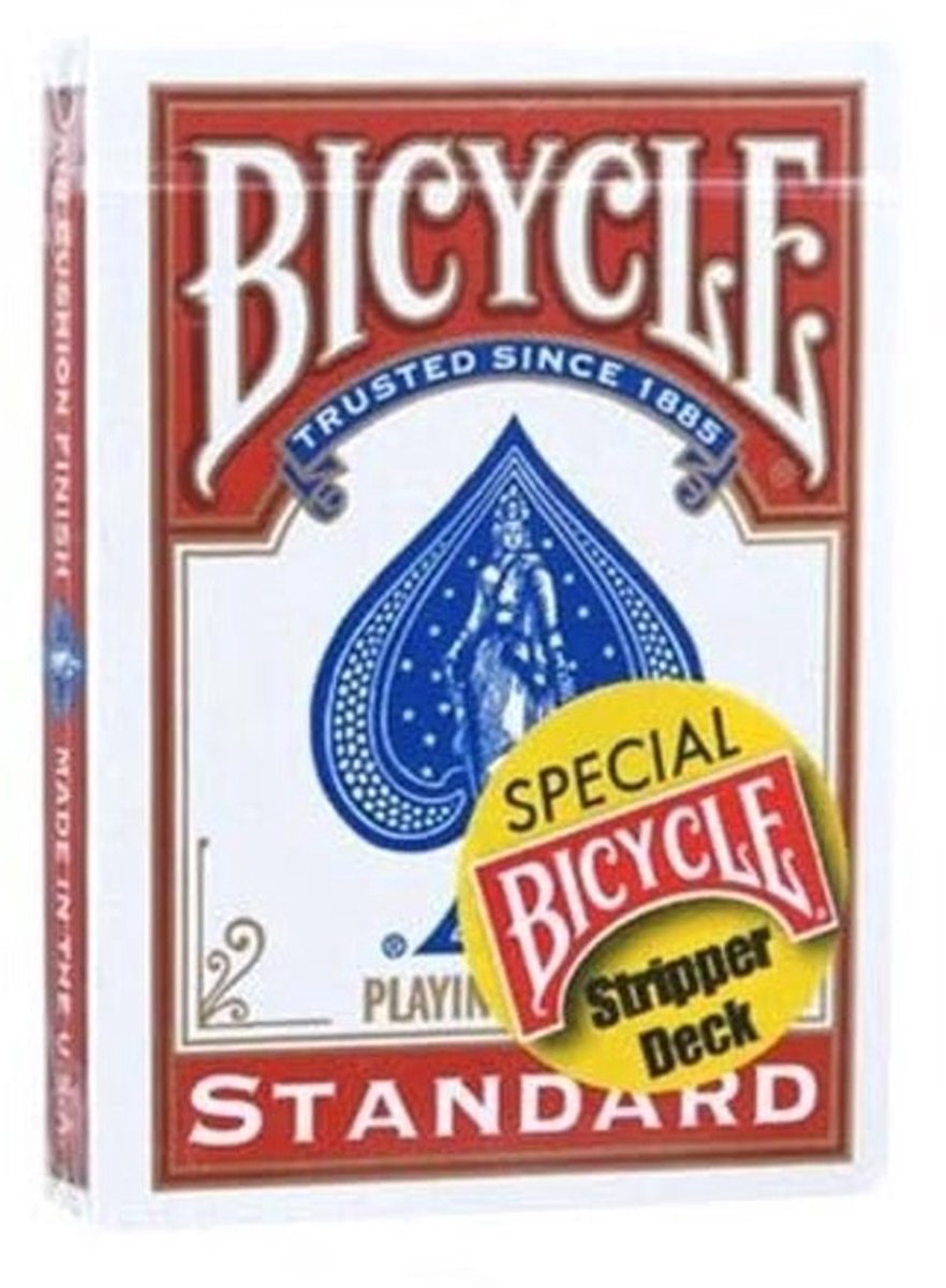 Stripper Deck - Speelkaarten met Rode Achtergrond