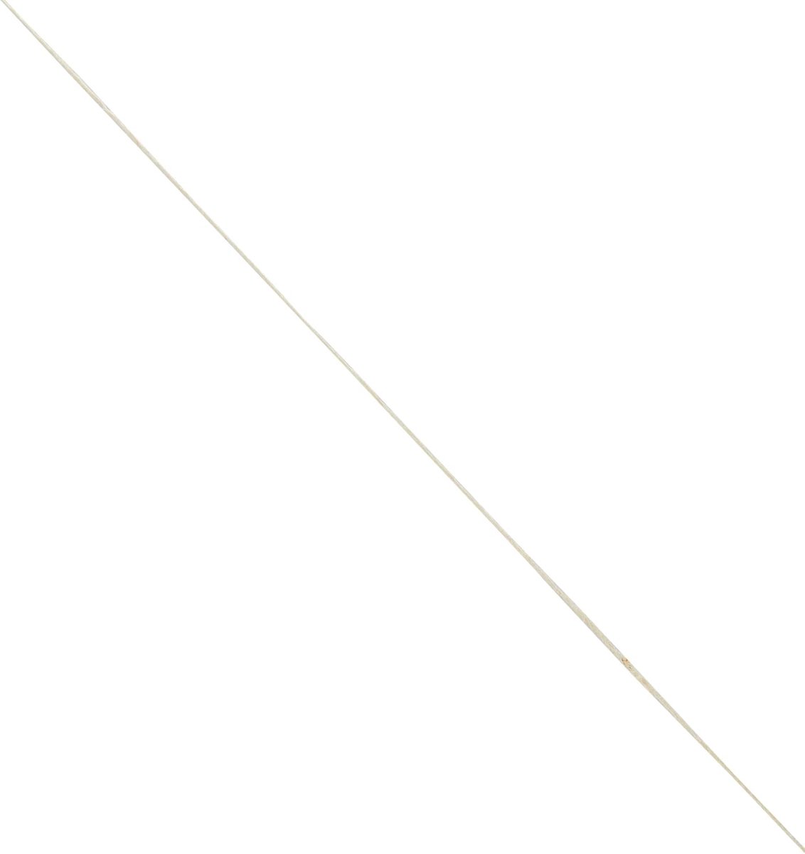 S44.005.23 Jute Twine 1 Strand, Ivoor, 0,5 mm x 100 m, One Size