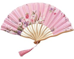 Chinese opvouwbare ventilator zomer hand gehouden fan bamboe papier vouwen decoratieve fan partij bruiloft decor dansprestaties rekwisers fans Handventilator (Color : E)