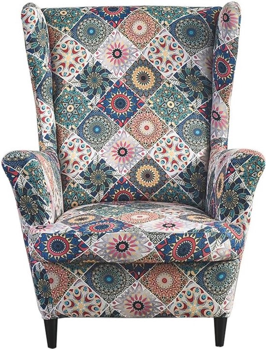 Wingback Stoelhoes van Jacquard Stof voor Fauteuils - Stijlvolle Bescherming en Vernieuwing