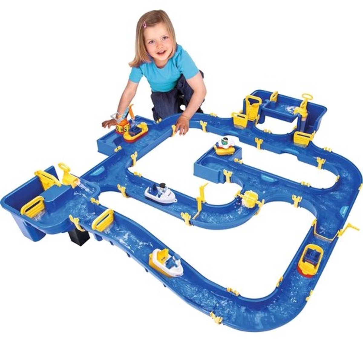 Waterplay Amsterdam - Afmetingen 40 x 60 cm