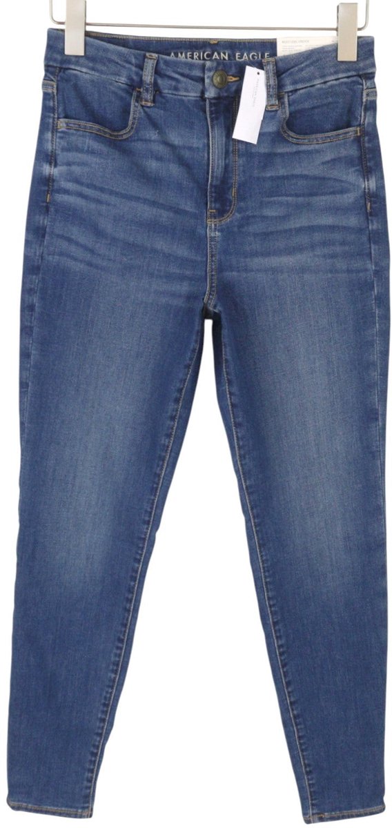 American Eagle Outfitters Curvy Jegging met hoge taille Dames Jeansfresh Bright - 30
