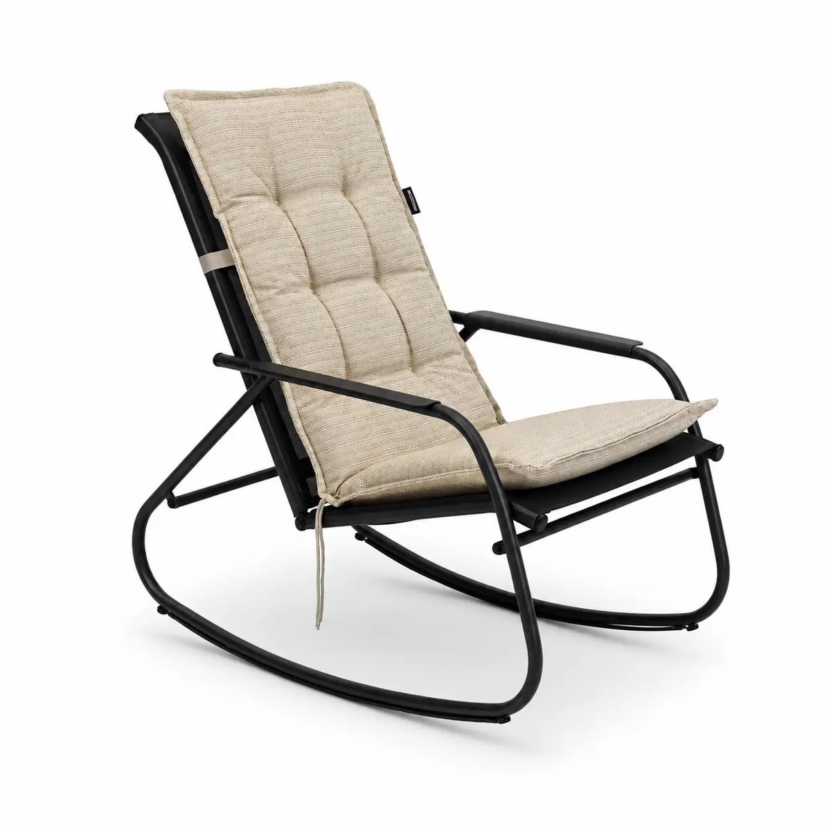 Noa rocking chair met groen zitkussen