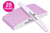 Christian Deluxe® Professionele Nagelvijlen - 25 stuks - Nagelvijl - Moon 100/180 - Nagelverzorging - Top Kwaliteit