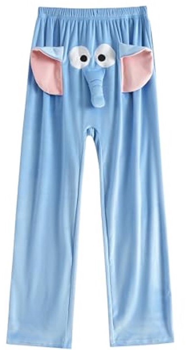 Grappige en Comfortabele Pyjamabroek voor Mannen en Vrouwen - Unisex Lounge Bottoms