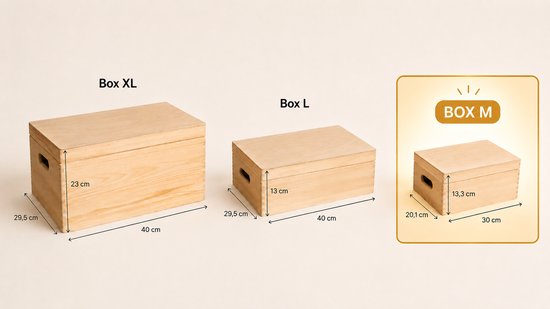 Memorybox | Meisje op schommel | Herinneringen kist | Memory box voor meisjes | Middel — afbeelding 2