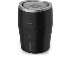 Philips HU4813/10 2000 serie - Luchtbevochtiger zwart met zilver
