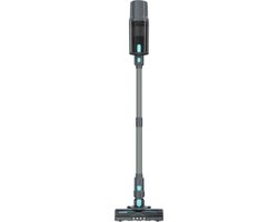 Achaté Steelstofzuiger V2 – Steelstofzuiger Draadloos & Draadloze Stofzuiger – Stofzuiger Zonder Zak 300W – Handstofzuiger & Kruimeldief Snoerloos – Kruimelzuiger – HEPA Filter – 4 Opzetstukken – LED – Wandmontage – 50 min Accu