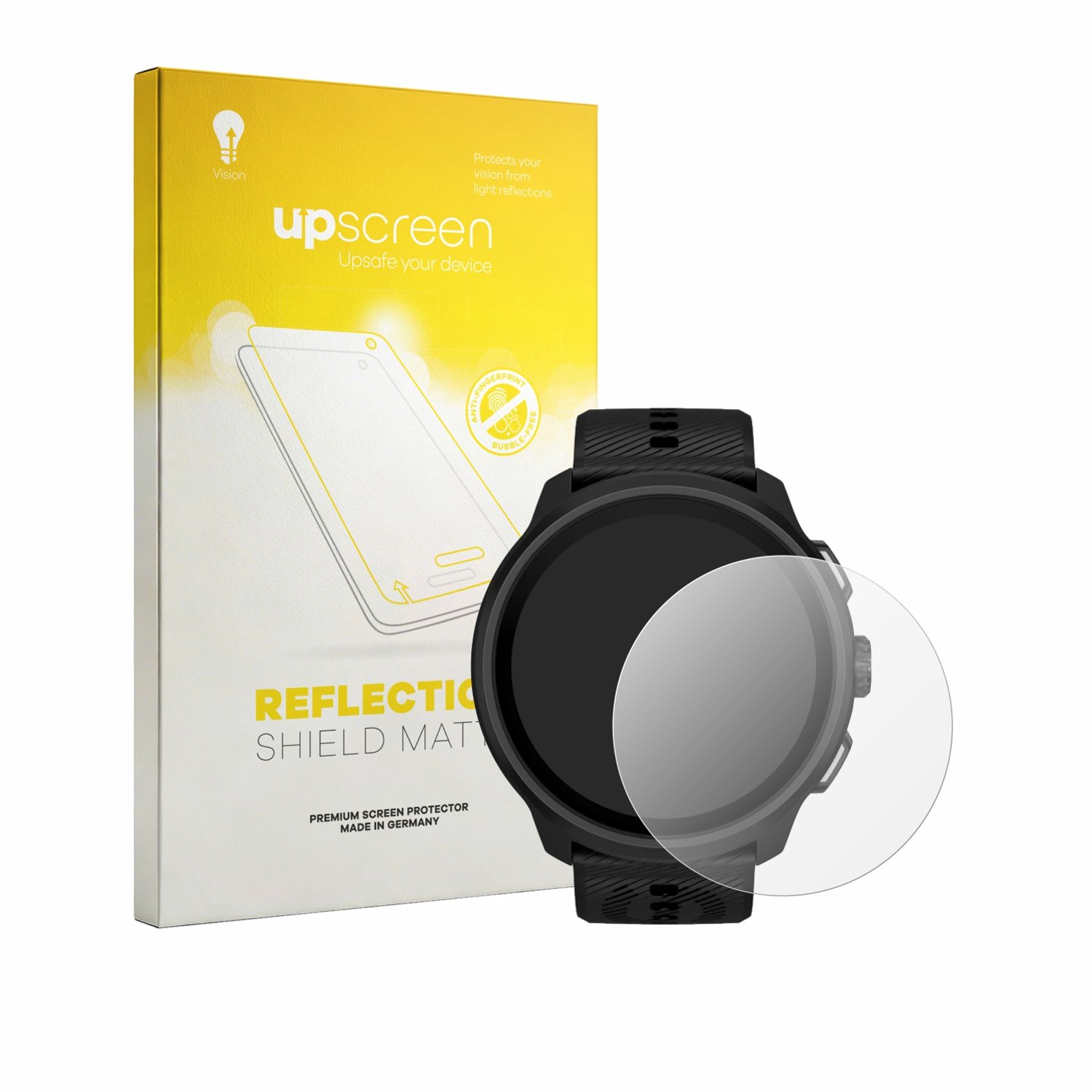 upscreen - Screenprotector voor Suunto Run 2 - Folie Beschermfolie anti glare matte