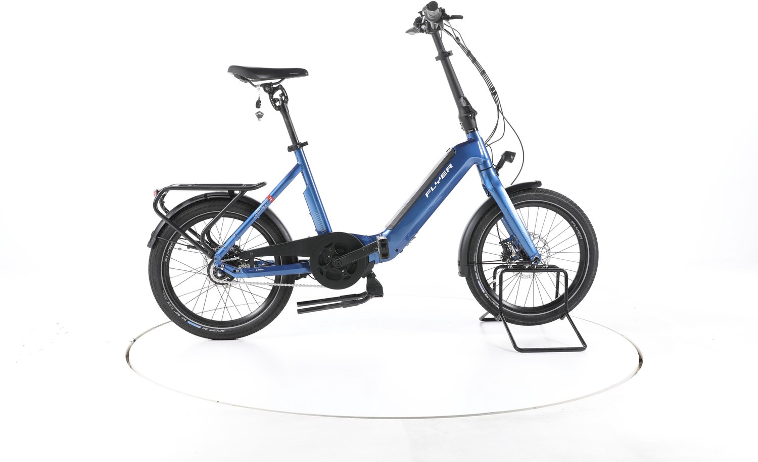 Flyer Upstreet2 5.0 Vouw E-Bike Bosch Accu 500Wh 20 blauw Pro Elektrische Fiets
