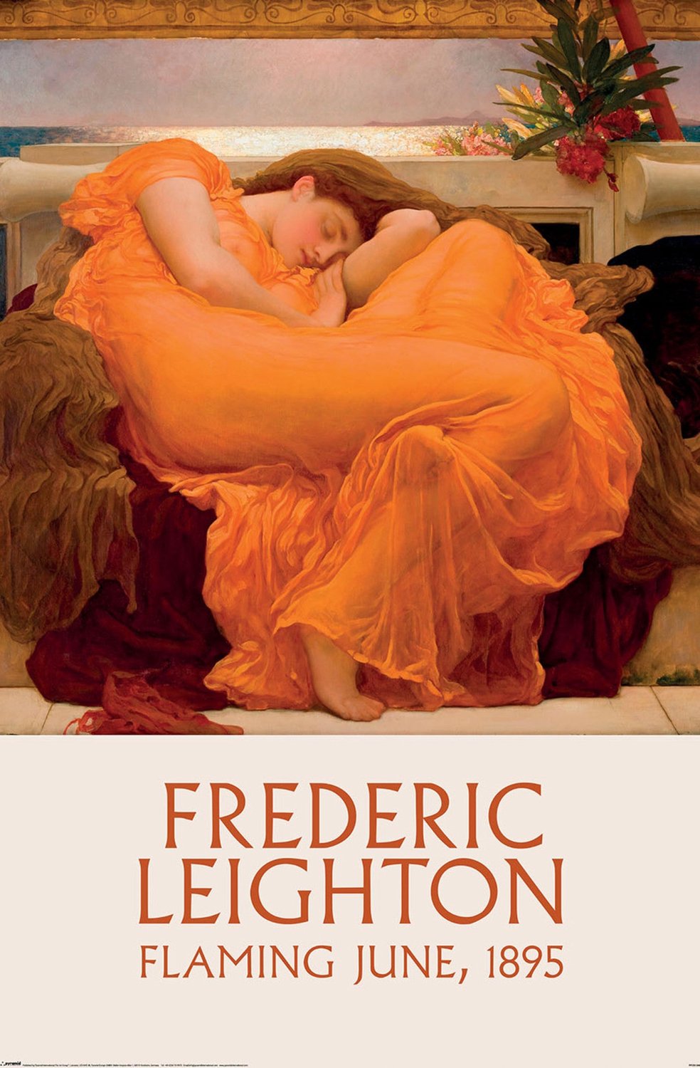 Pyramid Poster Frederic Leighton - Flaming June 61x91,5cm Divers