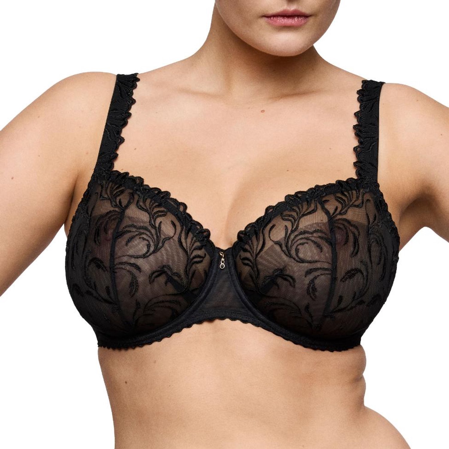 PrimaDonna Solisse Balconette Beugel Bh 0163642 Zwart - maat EU 80C / FR