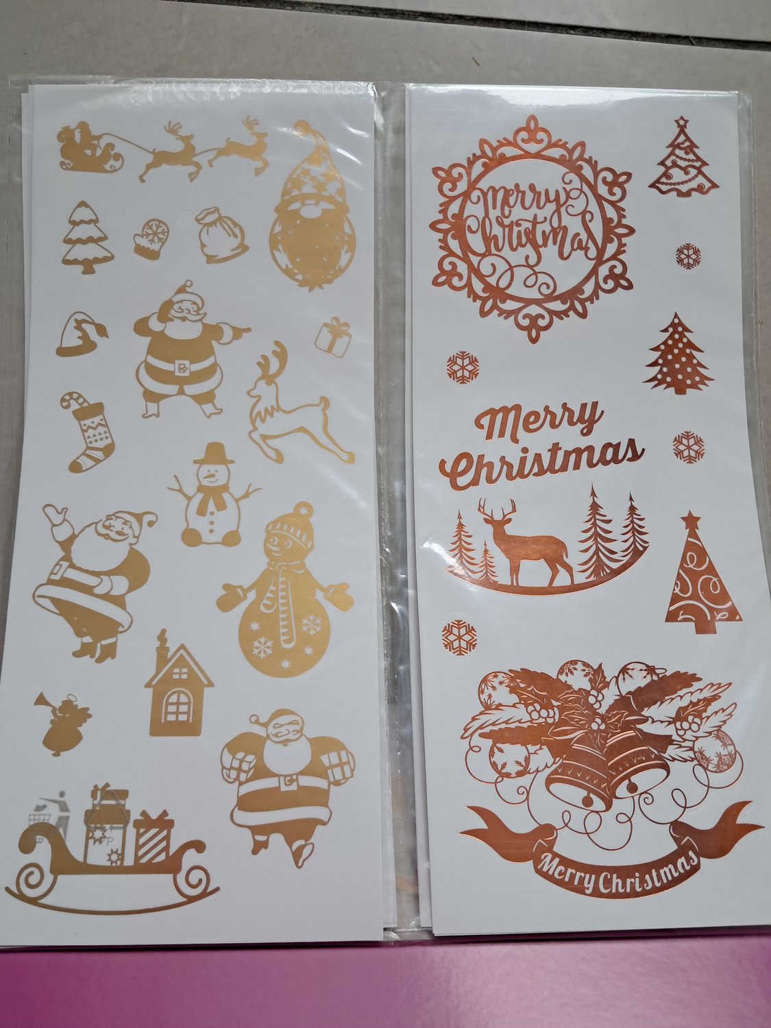 Crelando Kerst Stickers - 8 vellen - 150 stickers - Kerst Decoratie