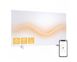 Silvergear Infrarood Verwarmingspaneel Premium - Infrarood Paneel - Verplaatsbaar - WIFI - 450W -…