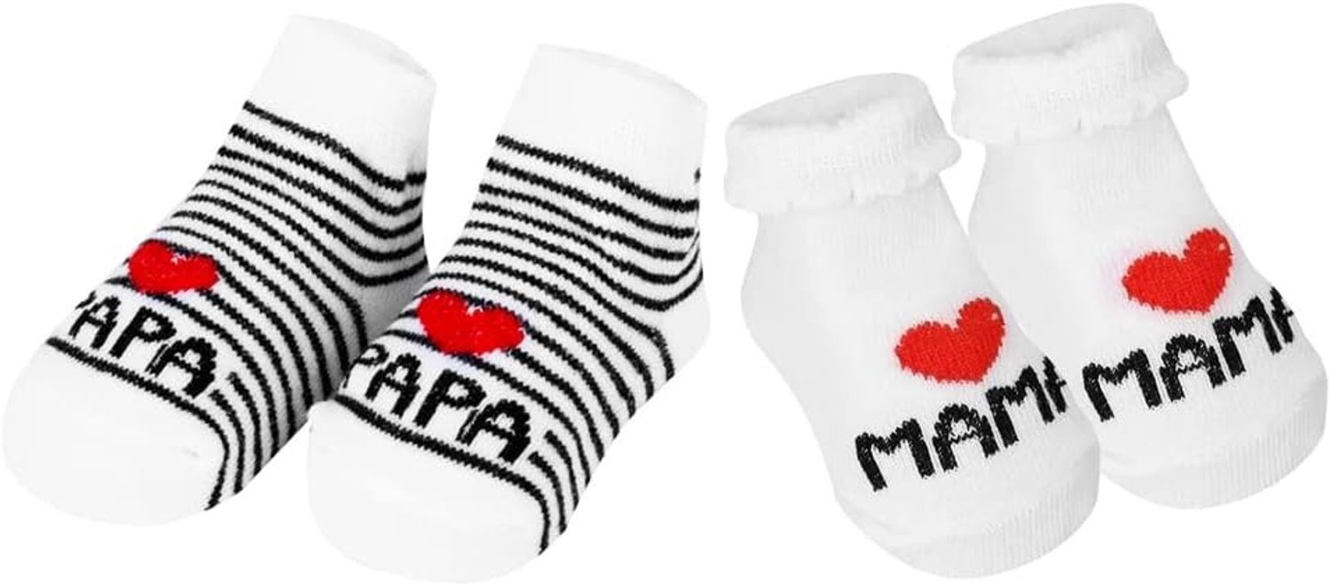 Schattige antislip baby sokken 0-6 maanden met grappige teksten, perfect als kraamcadeau en verjaardagscadeau voor jongens en meisjes, multikleur