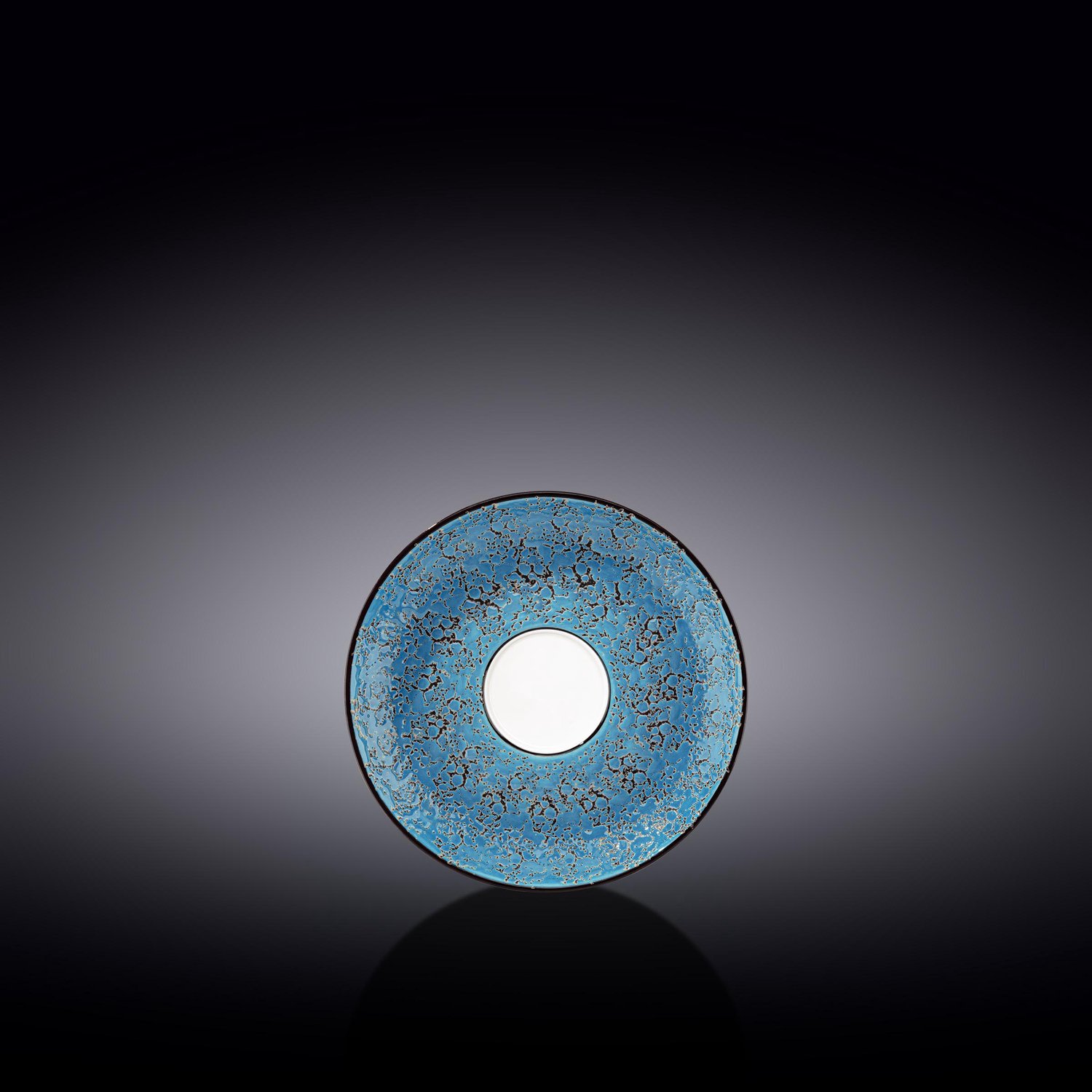 Wilmax Onderschotel 11 cm Blauw Porselein WL-667633/B