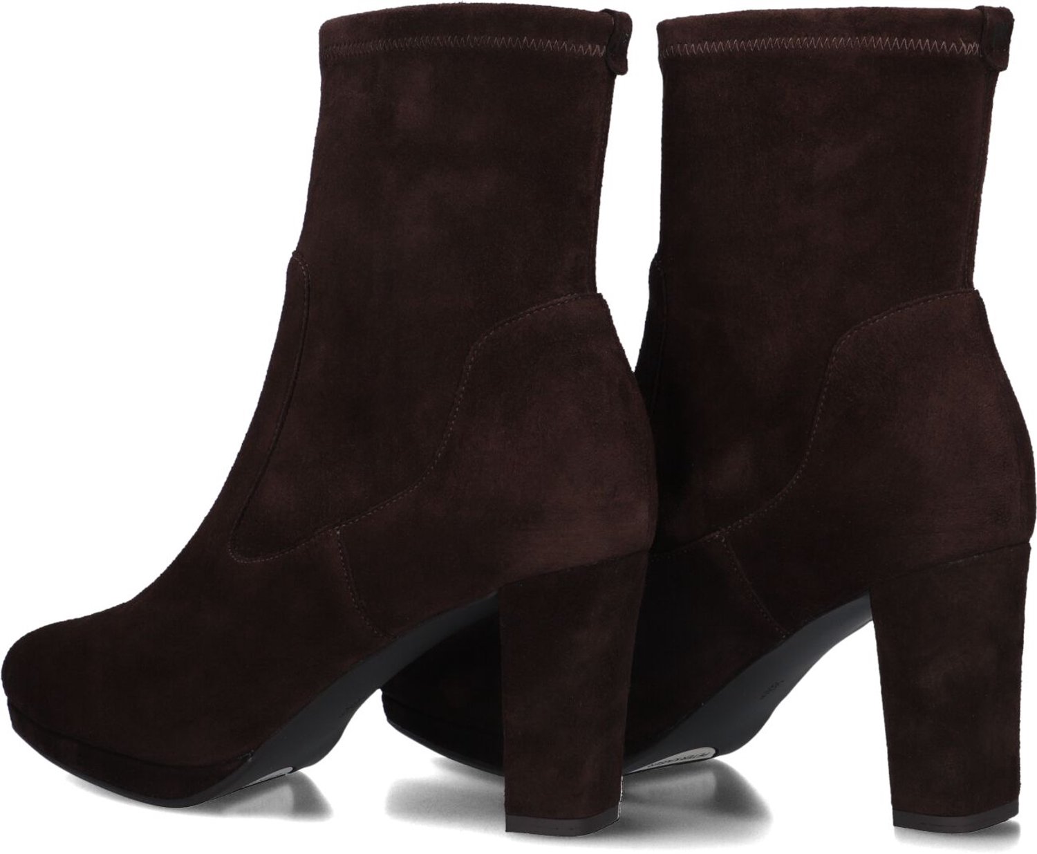 Peter Kaiser 75321 Enkellaarsjes Dames - Bruin - Maat 38,5