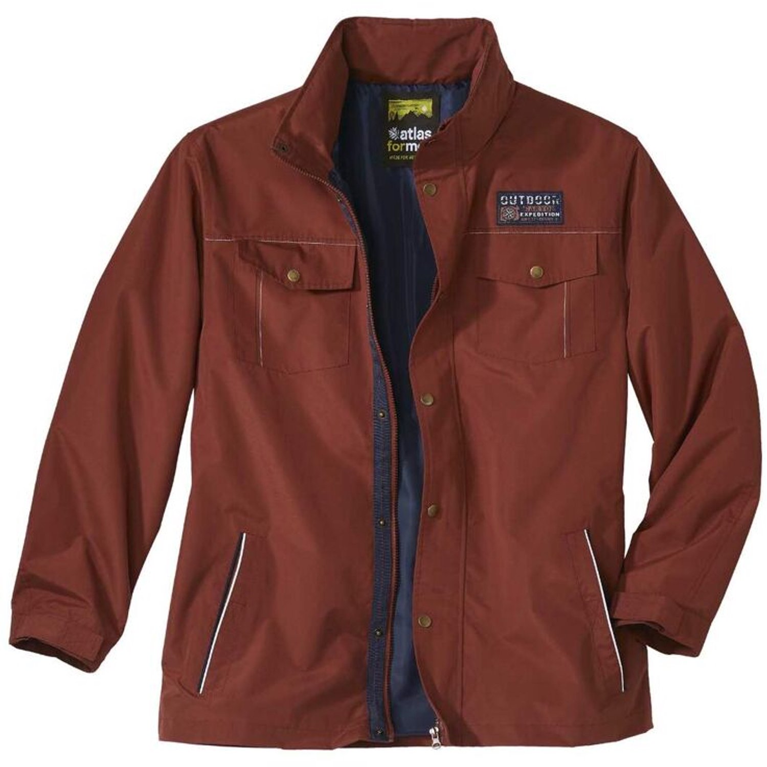 Atlas for Men - Praktische mid-season jas - Heren - Verkrijgbaar in grote maten - 4XL