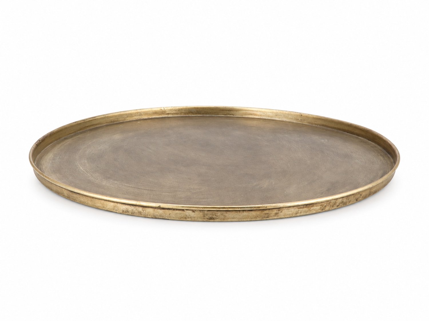 Daan Kromhout - Dienblad - Tray - Plate - Goud/Zilver - Geveegd - Metaal - 46x2cm