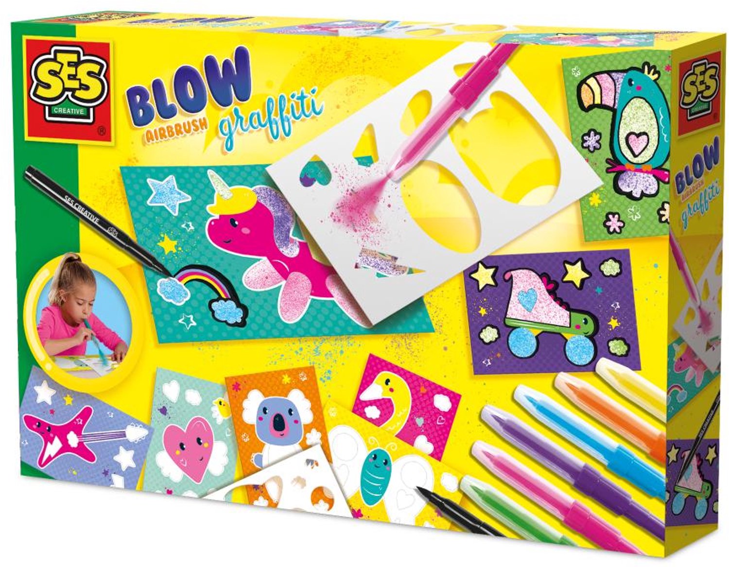 SES Creative Blow Airbrush Pens