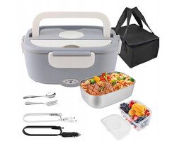 Noveen LB410 elektrische lunchbox - warmhoudbak, grijs