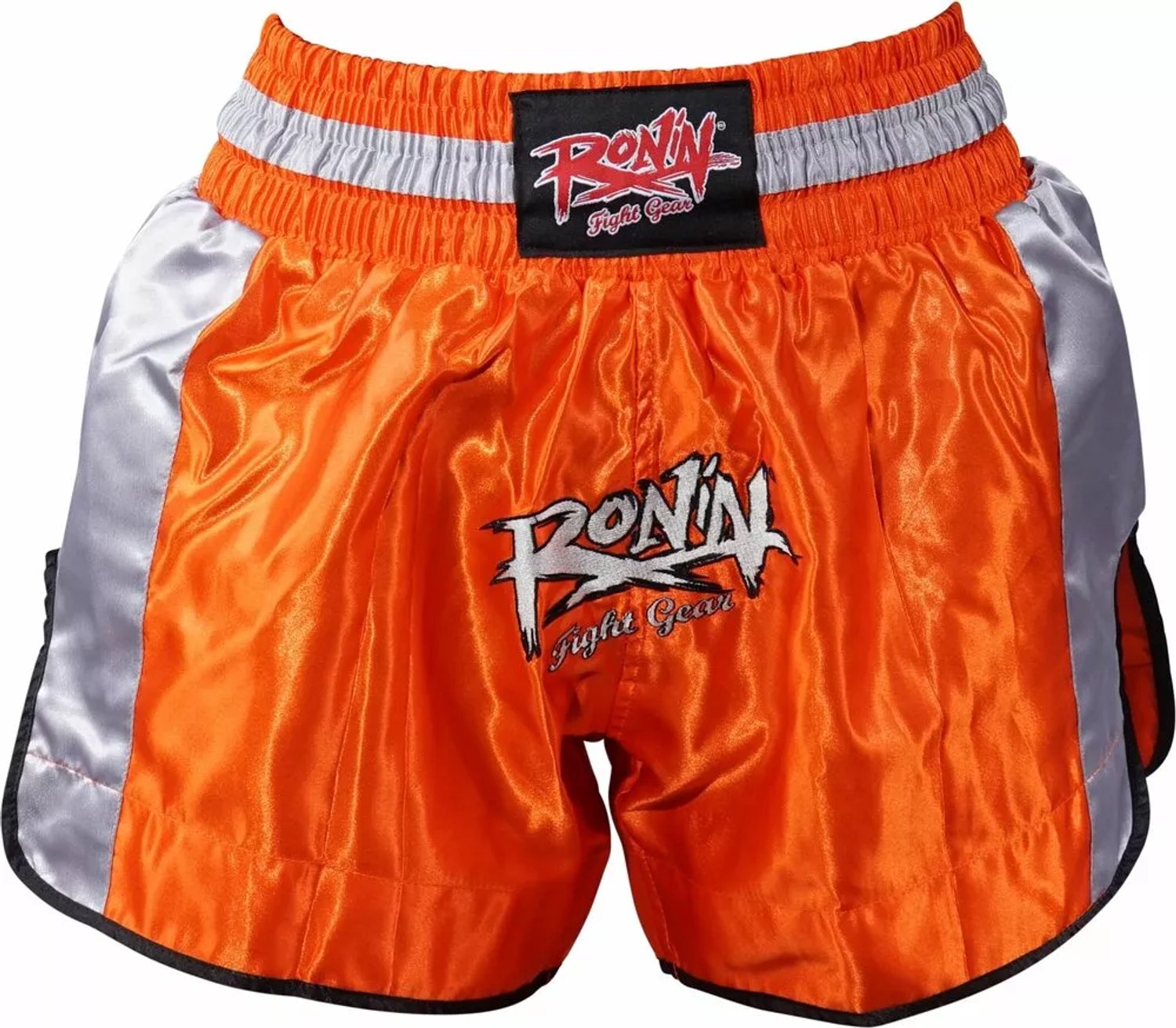 Ronin Kickboks Broek Fight oranje/grijs M
