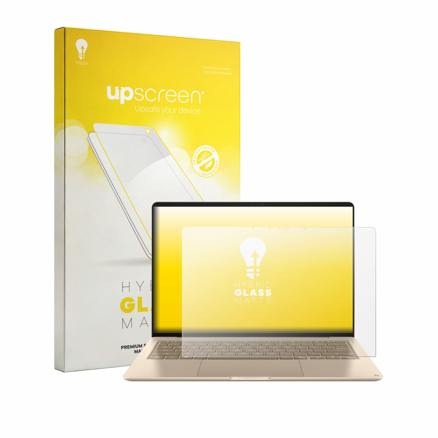 upscreen - Screenprotector voor Asus Zenbook 14 UX3480 2026 - Folie Beschermfolie Beschermglas matte