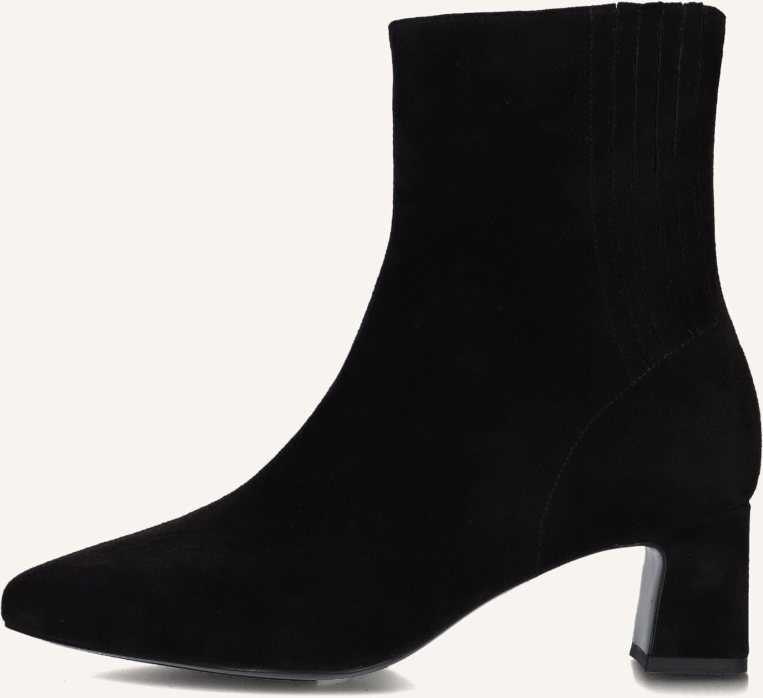 Peter Kaiser 75343 Enkellaarsjes - Enkelboots met rits - Dames - Zwart - Maat 37,5