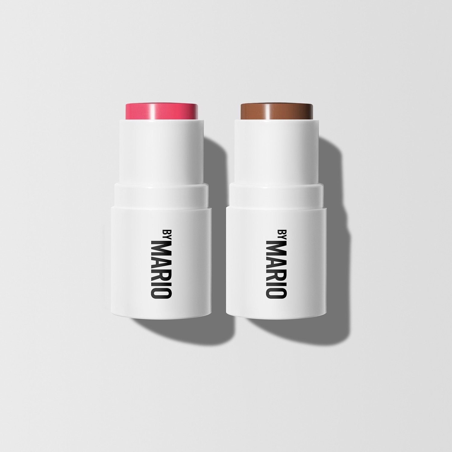 MAKEUP BY MARIO - Sculpt & Pop On-The-Go - Mini Contour & Blush Stick Set - Dark + Raspberry