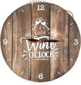 Klok - Wine O Clock - 32cm