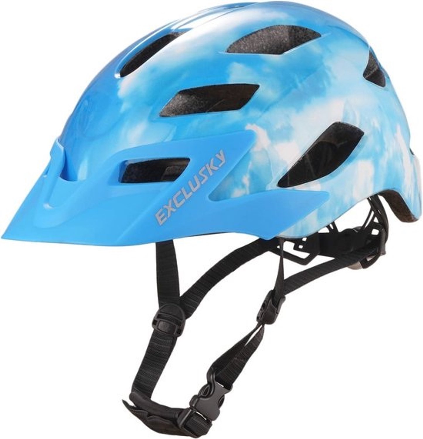 Racefietshelm voor volwassenen met USB-achterlicht - verstelbaar model voor heren en dames