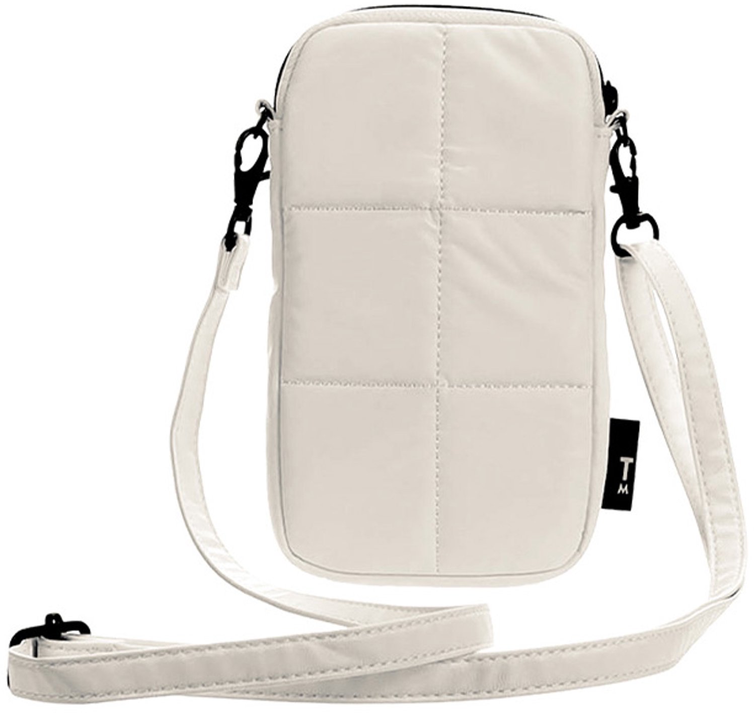 Tinne + Mia Luce puffy phone pouch white