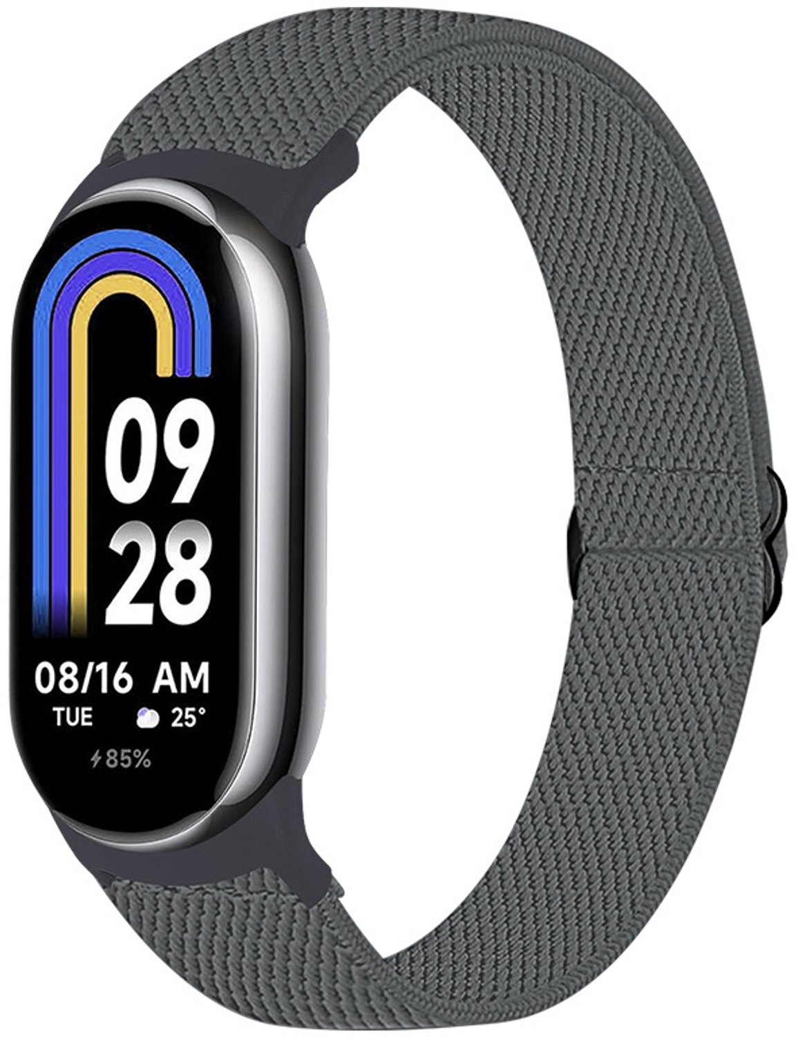 Elastische nylon horlogeband voor Xiaomi 8/9 (14 mm)