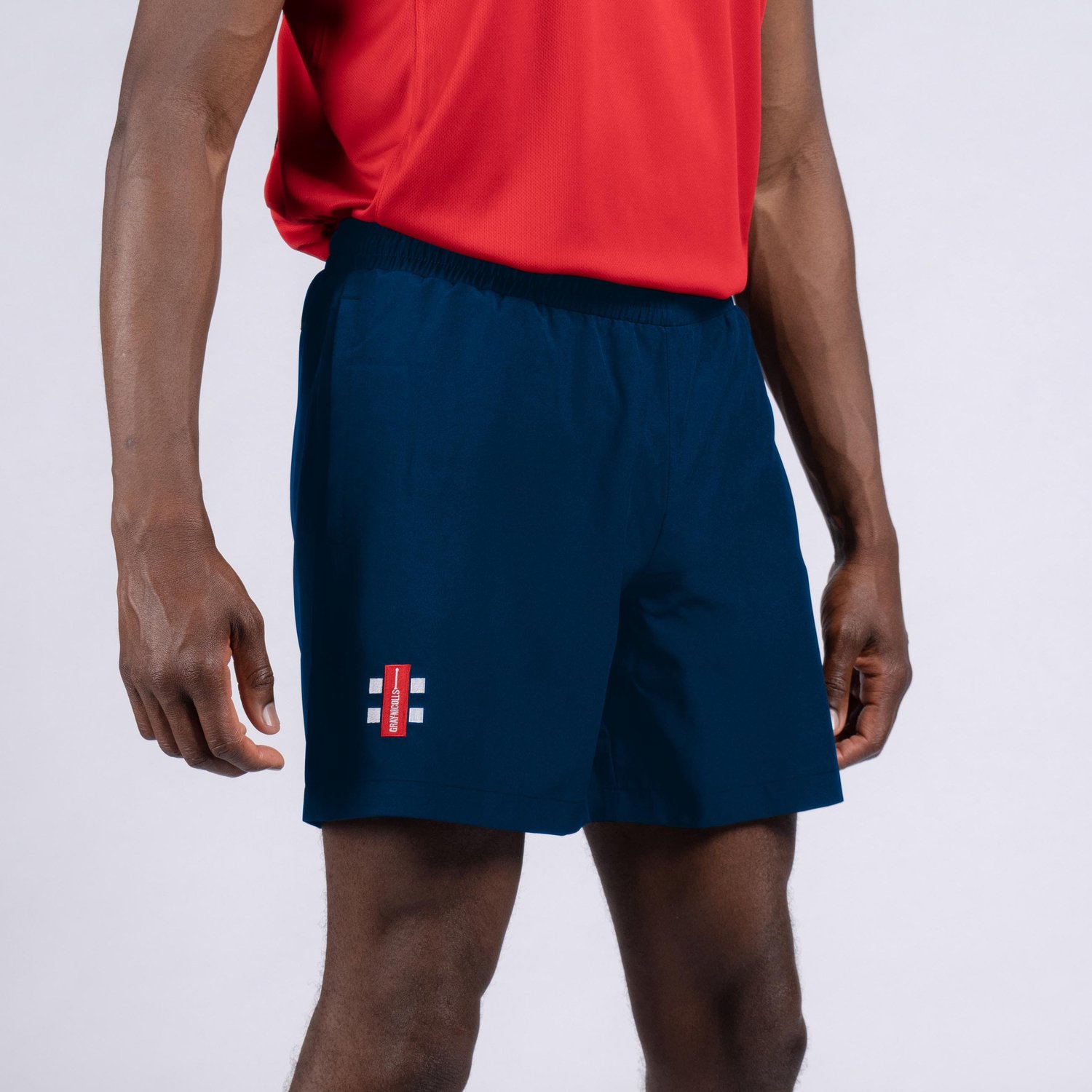 Gray-Nicolls sportshorts kinderen donkerblauw 7-8 jaar textiel.