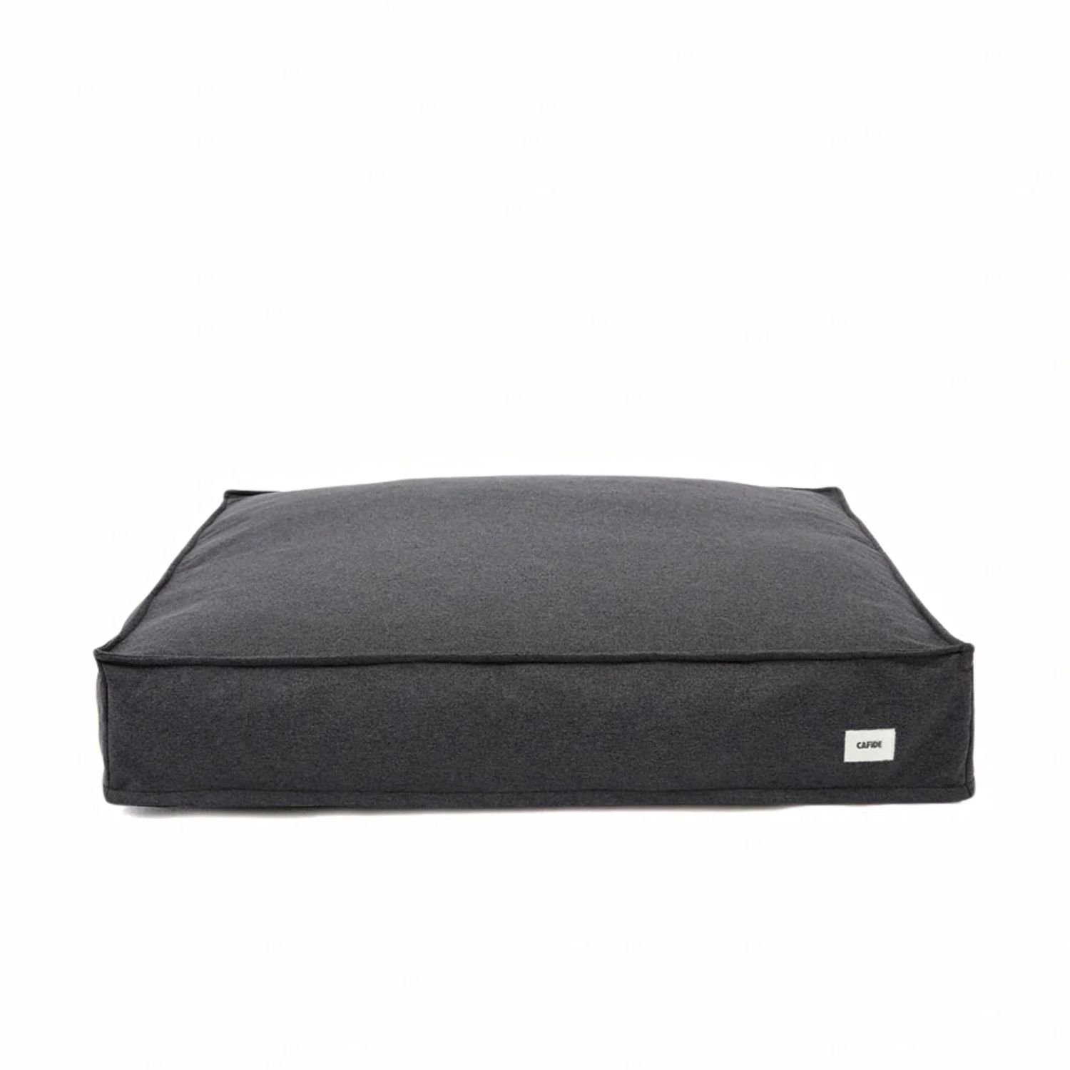 Comfortabele hondenmand – Zwart Antraciet – Zacht, wasbaar, anti-slip & afritsbare hoes – Cuadra