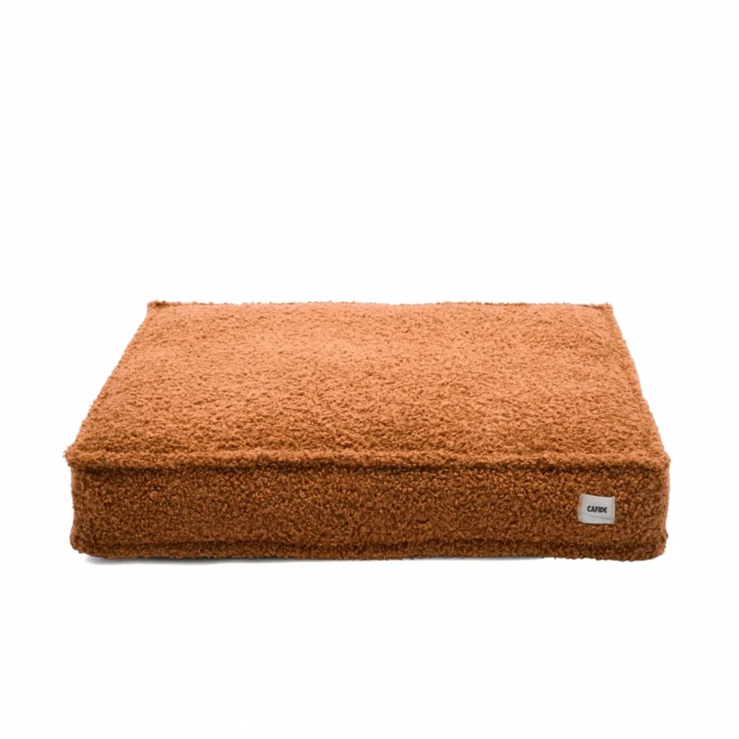 Comfortabele hondenmand van fleece – Mosterdkleur – Zacht, wasbaar, afritsbaar & anti-slip – Cuadra