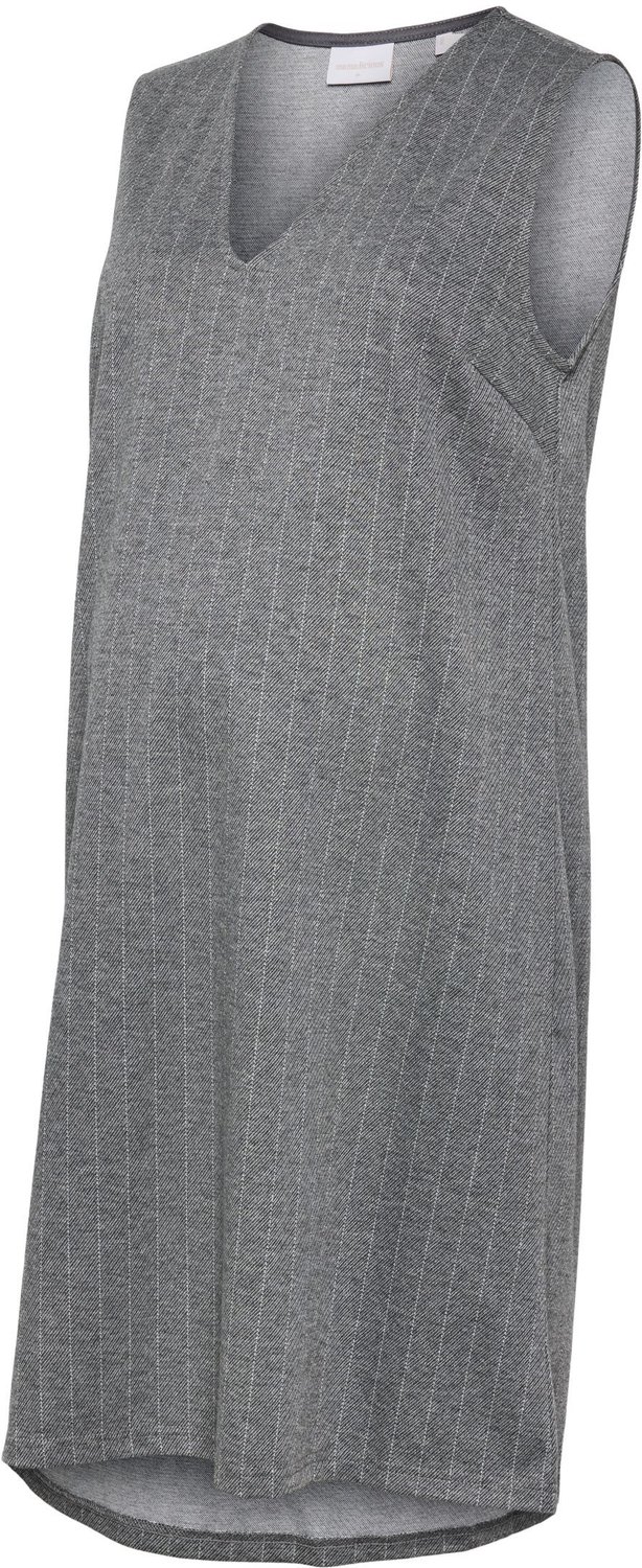 Mamalicious Mama Licious Jurk MLLIVA Zwangerschapsjurk Granite Grey 1