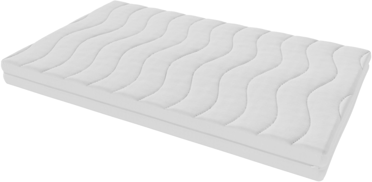 Toros Bedden Matras Bamboo 120x200 - Hr koudschuim - 18cm dik - Afneembare tijk wasbaar - Hotel kwaliteit - 120 x 200 cm Koudschuim Wit/Zwart