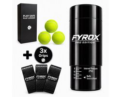Padelballen Drukregelaar – Inclusief 3 Overgrips – Padel Tennis Accessoire – Luchtdrukkoker – Ball Saver – Pressurizer