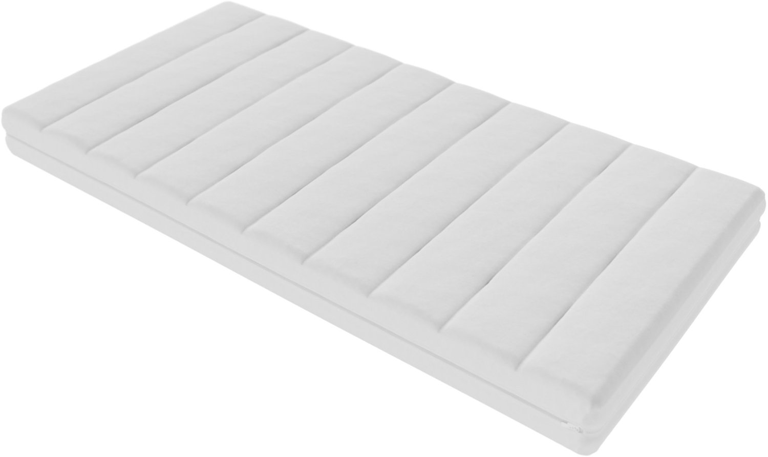 Babymatras 80x160x14 cm – Luxe Hybride Matras – Afritsbare Tijk – Wit