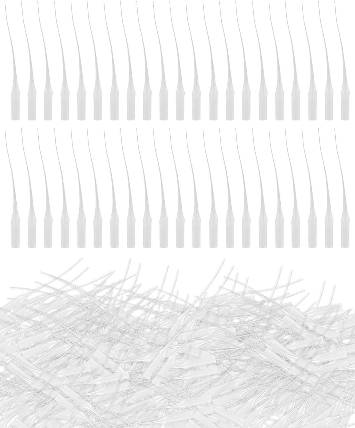 Lijm druppels 200 stuks - micro lijm flessen - druppelpipetten - precisie applicator voor laboratorium - m-winkel